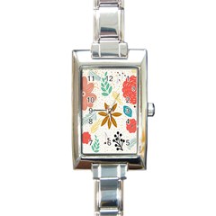 Design Nature Color Banner Modern Rectangle Italian Charm Watch by Pakrebo