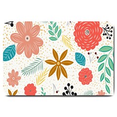 Design Nature Color Banner Modern Large Doormat  by Pakrebo