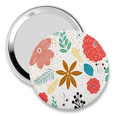 Design Nature Color Banner Modern 3  Handbag Mirrors by Pakrebo