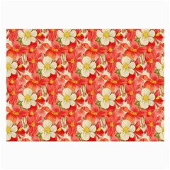 Background Images Floral Pattern Red White Large Glasses Cloth by Pakrebo