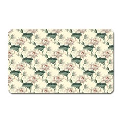 Floral Pattern Scrapbook Seamless Magnet (rectangular) by Pakrebo