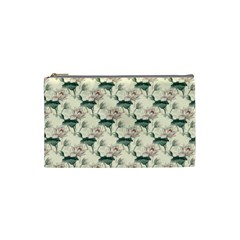 Floral Pattern Scrapbook Seamless Cosmetic Bag (small) by Pakrebo