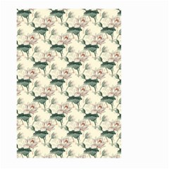 Floral Pattern Scrapbook Seamless Large Garden Flag (two Sides) by Pakrebo