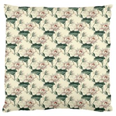 Floral Pattern Scrapbook Seamless Standard Flano Cushion Case (two Sides) by Pakrebo