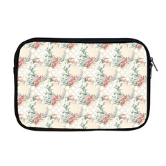 Floral Pattern Scrapbook Decorative Apple Macbook Pro 17  Zipper Case by Pakrebo