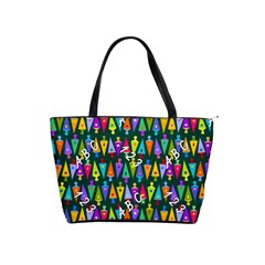 Pattern Back To School Schultüte Classic Shoulder Handbag by Pakrebo