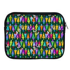 Pattern Back To School Schultüte Apple Ipad 2/3/4 Zipper Cases by Pakrebo