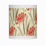 Flower Flora Leaf Wallpaper White Mugs Center