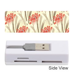 Flower Flora Leaf Wallpaper Memory Card Reader (Stick)