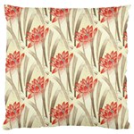 Flower Flora Leaf Wallpaper Large Flano Cushion Case (Two Sides) Front