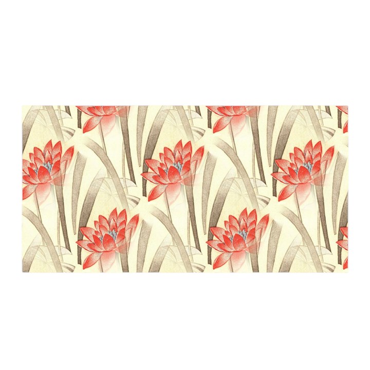 Flower Flora Leaf Wallpaper Satin Wrap