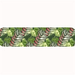 Leaves Seamless Pattern Design Large Bar Mats by Pakrebo