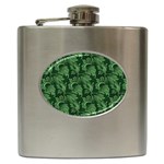 Leaf Flora Nature Desktop Herbal Hip Flask (6 oz) Front