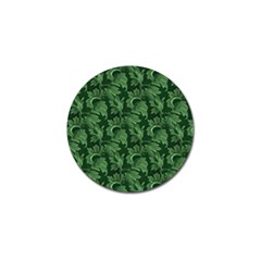 Leaf Flora Nature Desktop Herbal Golf Ball Marker by Pakrebo