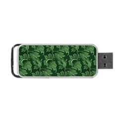 Leaf Flora Nature Desktop Herbal Portable Usb Flash (two Sides) by Pakrebo