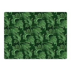 Leaf Flora Nature Desktop Herbal Double Sided Flano Blanket (mini)  by Pakrebo