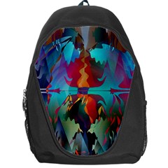 Background Sci Fi Fantasy Colorful Backpack Bag by Pakrebo