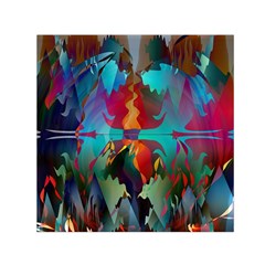 Background Sci Fi Fantasy Colorful Small Satin Scarf (square) by Pakrebo