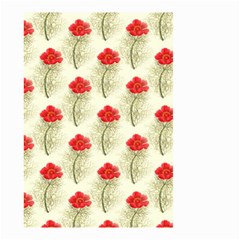 Floral Background Scrapbook Vintage Small Garden Flag (two Sides) by Pakrebo