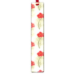 Floral Background Scrapbook Vintage Large Book Marks by Pakrebo