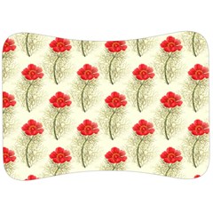 Floral Background Scrapbook Vintage Velour Seat Head Rest Cushion by Pakrebo