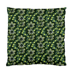 Abstract Pattern Flower Leaf Standard Cushion Case (one Side) by Pakrebo