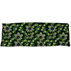 Abstract Pattern Flower Leaf Body Pillow Case (dakimakura) by Pakrebo