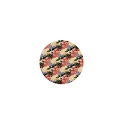 Flower Floral Decoration Pattern 1  Mini Magnets