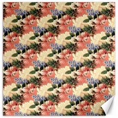 Flower Floral Decoration Pattern Canvas 20  X 20 