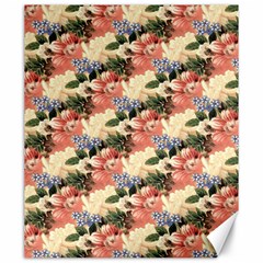 Flower Floral Decoration Pattern Canvas 20  x 24 