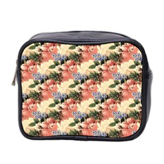 Flower Floral Decoration Pattern Mini Toiletries Bag (Two Sides)