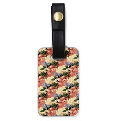 Flower Floral Decoration Pattern Luggage Tag (one side)