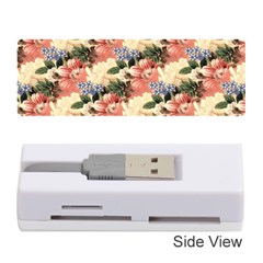 Flower Floral Decoration Pattern Memory Card Reader (stick) by Pakrebo