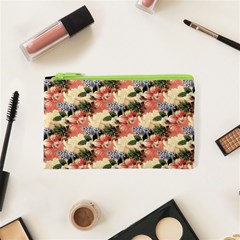 Flower Floral Decoration Pattern Cosmetic Bag (XS)