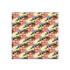 Flower Floral Decoration Pattern Satin Bandana Scarf