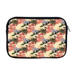 Flower Floral Decoration Pattern Apple Macbook Pro 17  Zipper Case by Pakrebo