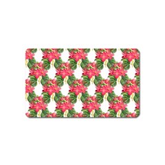 Floral Seamless Decorative Spring Magnet (name Card) by Pakrebo