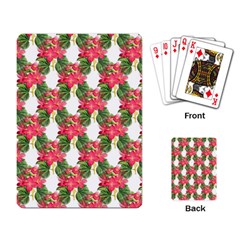 Floral Seamless Decorative Spring Playing Cards Single Design (rectangle) by Pakrebo