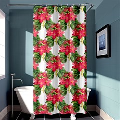 Floral Seamless Decorative Spring Shower Curtain 36  X 72  (stall)  by Pakrebo