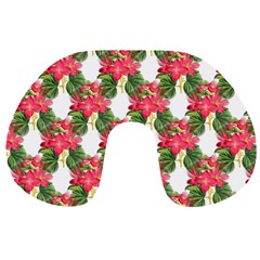 Floral Seamless Decorative Spring Travel Neck Pillow by Pakrebo