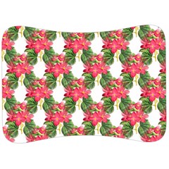 Floral Seamless Decorative Spring Velour Seat Head Rest Cushion by Pakrebo