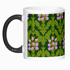 Pattern Nature Texture Heather Morph Mugs by Pakrebo