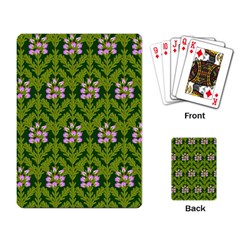 Pattern Nature Texture Heather Playing Cards Single Design (rectangle) by Pakrebo