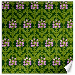 Pattern Nature Texture Heather Canvas 12  X 12  by Pakrebo