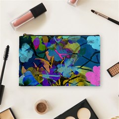 Flowers Abstract Branches Cosmetic Bag (medium) by Pakrebo