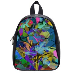 Flowers Abstract Branches School Bag (small) by Pakrebo