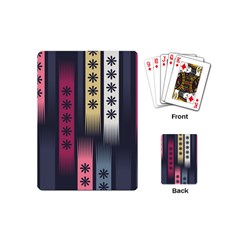 Non Seamless Pattern Background Playing Cards Single Design (mini) by Pakrebo