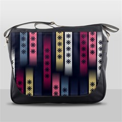 Non Seamless Pattern Background Messenger Bag by Pakrebo