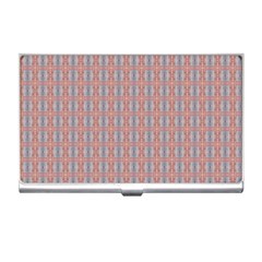 Pink Graphics Pattern Ornament Business Card Holder