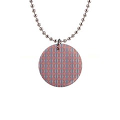 Pink Graphics Pattern Ornament 1  Button Necklace by Pakrebo